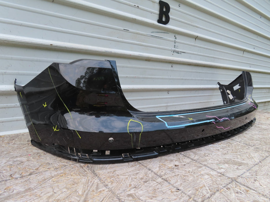 2019-2021 AUDI Q3 S-LINE PREMIUM REAR UPPER BUMPER COVER PANEL OEM 83A807511