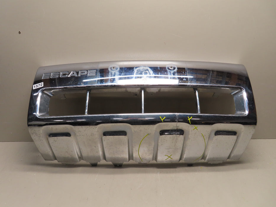 2008-2009-2010-2011-2012 FORD ESCAPE FONT BUMPER CHROME MOLDING OEM