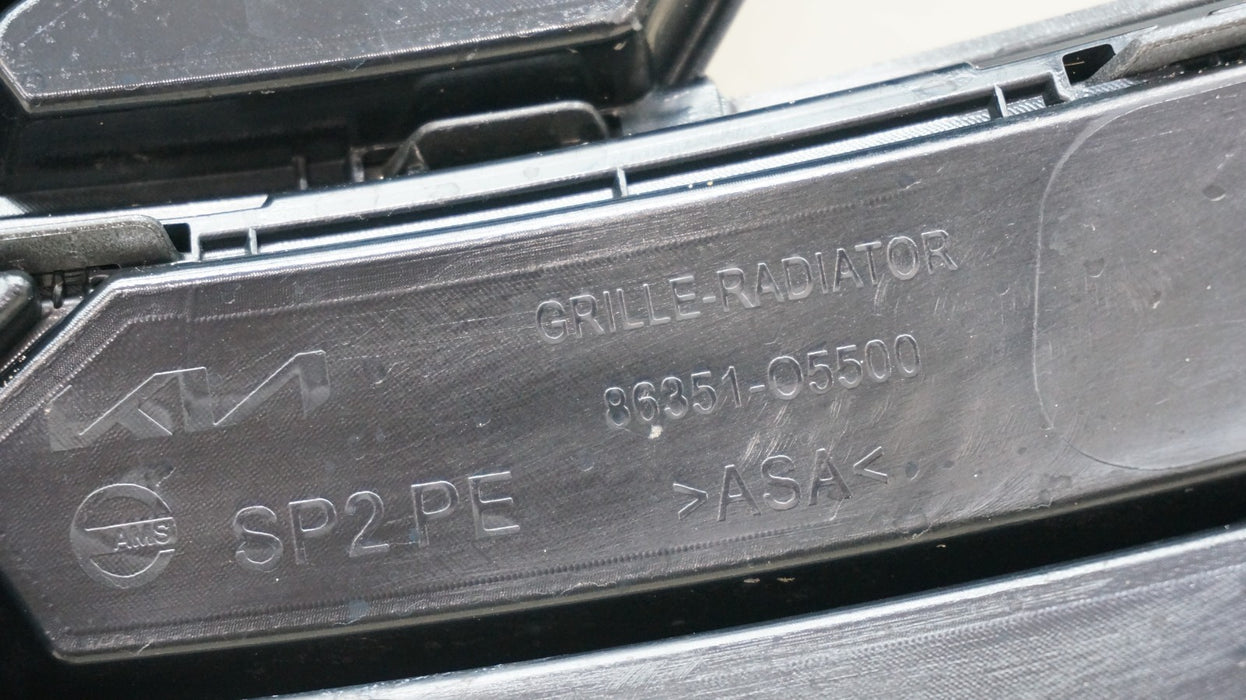 2024-2025 KIA SELTOS FRONT BUMPER RADIATOR GRILLE GRILL 86351-O5500 OEM