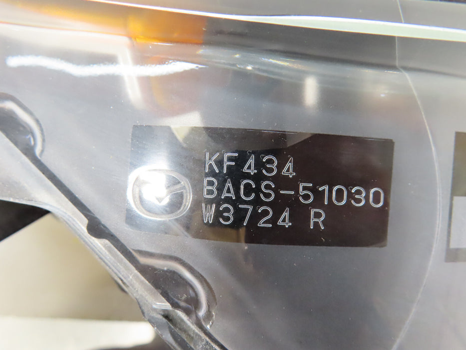 2017 2018 MAZDA 3 FRONT RIGHT PASSENGER HEADLIGHT HALOGEN OEM BACS-51030