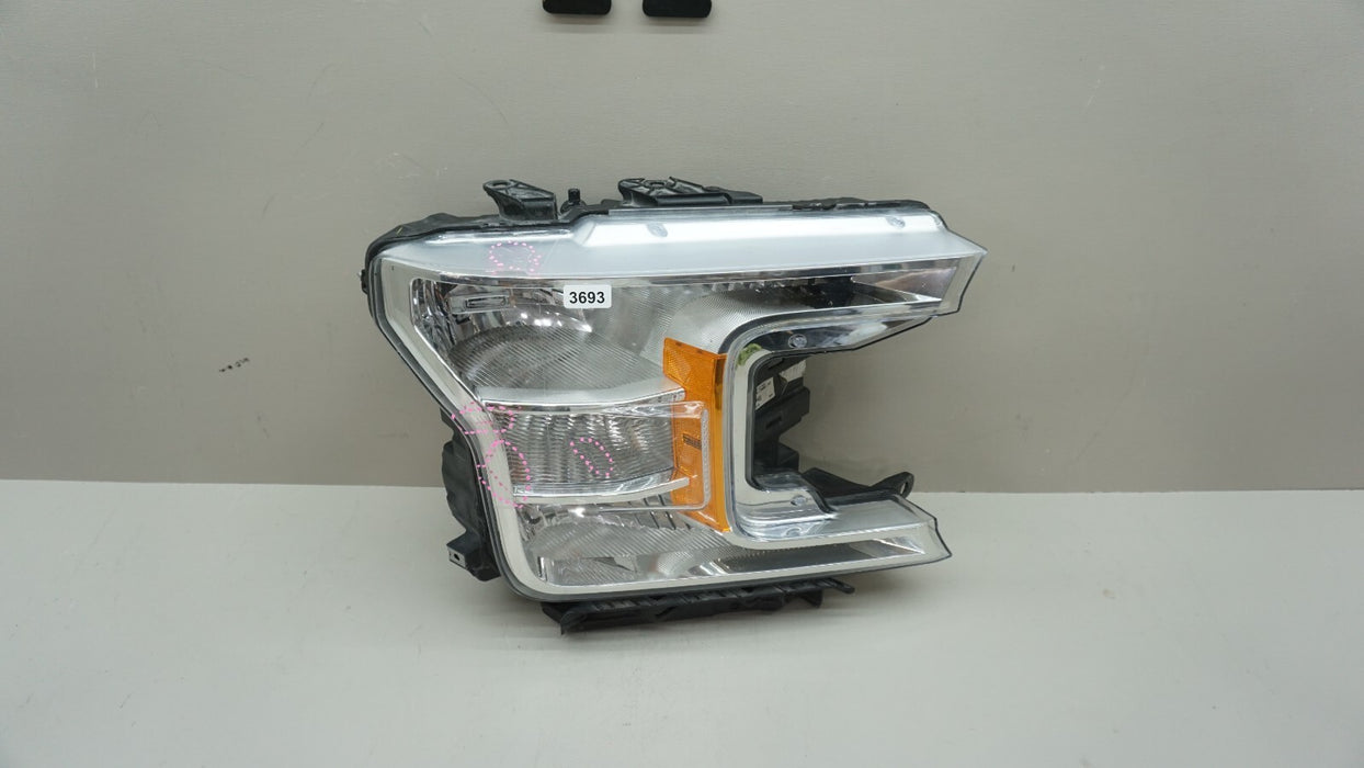 2018-2020 FORD F-150 FRONT RIGHT SIDE HEADLIGHT LAMP HALOGEN OEM JL34-13005-AH