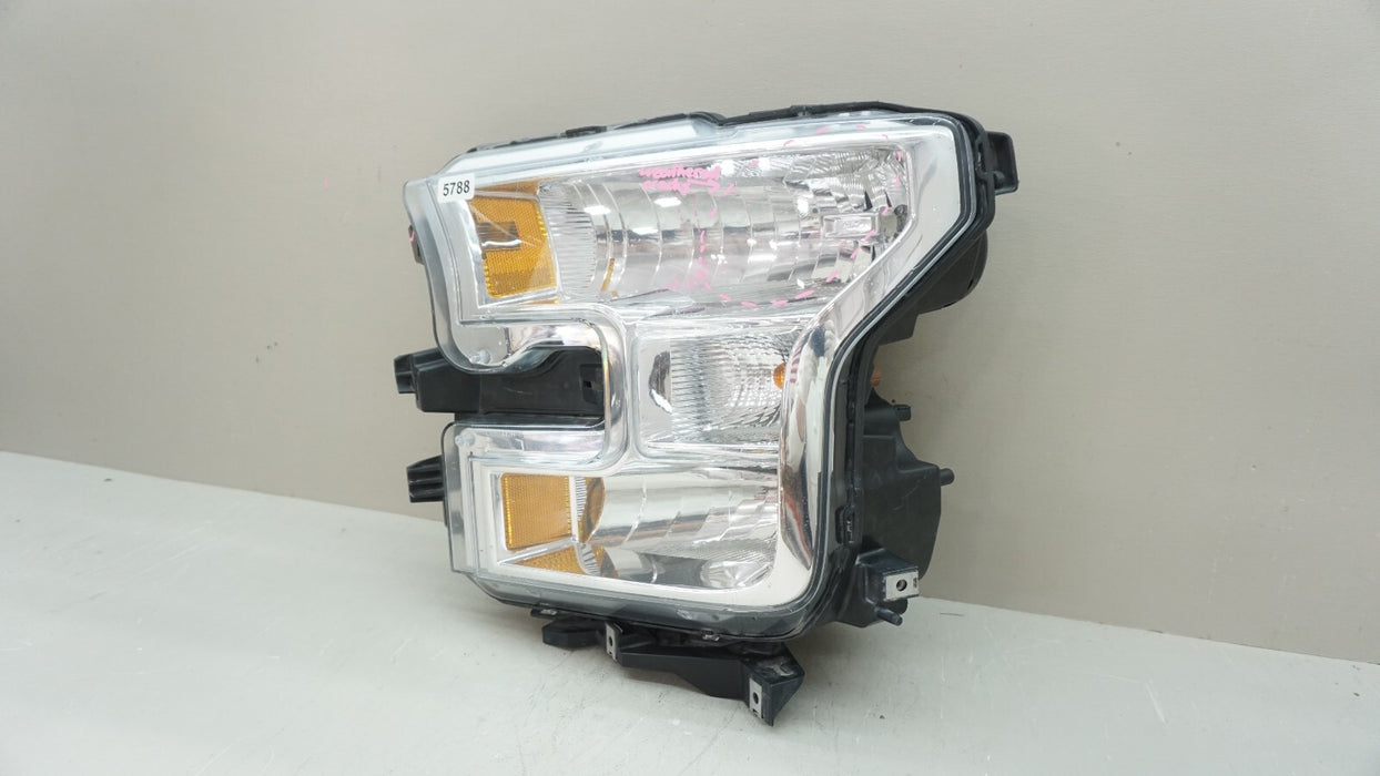 2015-2017 FORD F-150 F150 FRONT LH LEFT DRIVER SIDE HALOGEN HEADLIGHT OEM