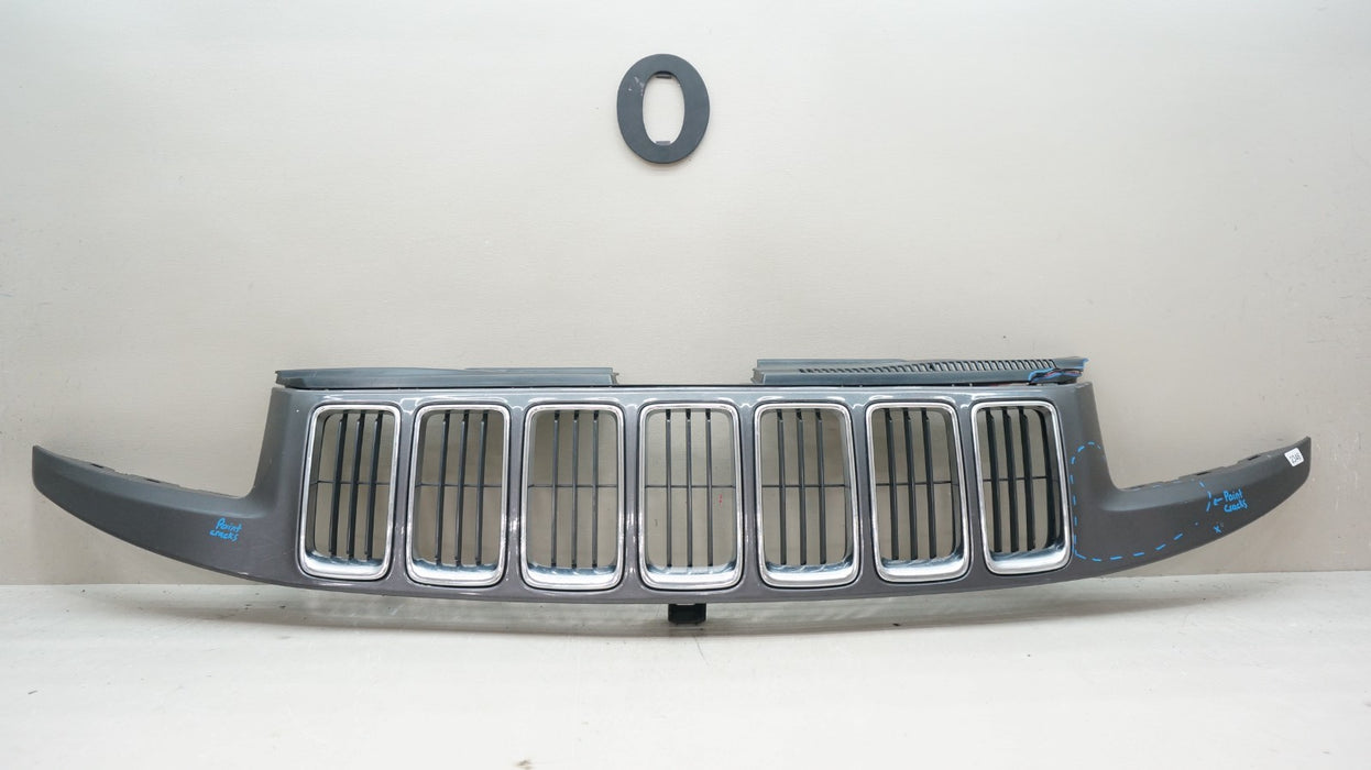 2014-2016 JEEP GRAND CHEROKEE FRONT UPPER CENTER RADIATOR GRILLE OEM 1WL32TRM
