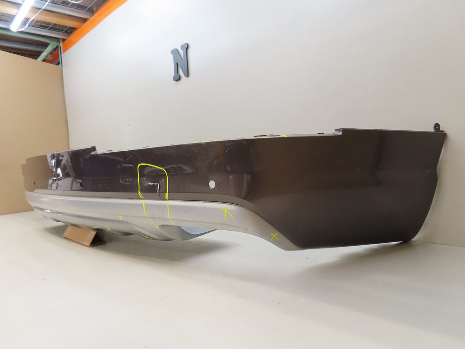 2016-2019 AUDI Q7 REAR BUMPER COVER W/VALANCE OEM 4MO807527B