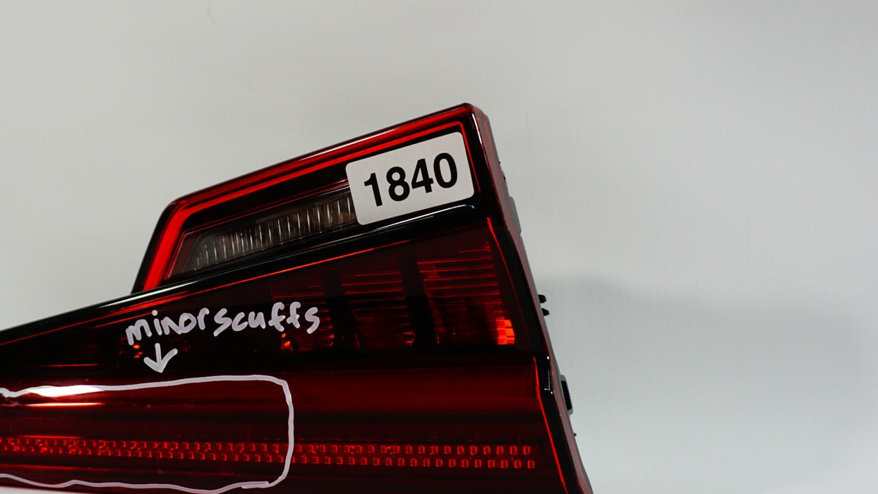 2017-2019 AUDI A4 S4 REAR LEFT DRIVER SIDE TRUNK INNER TAIL LIGHT LAMP OEM