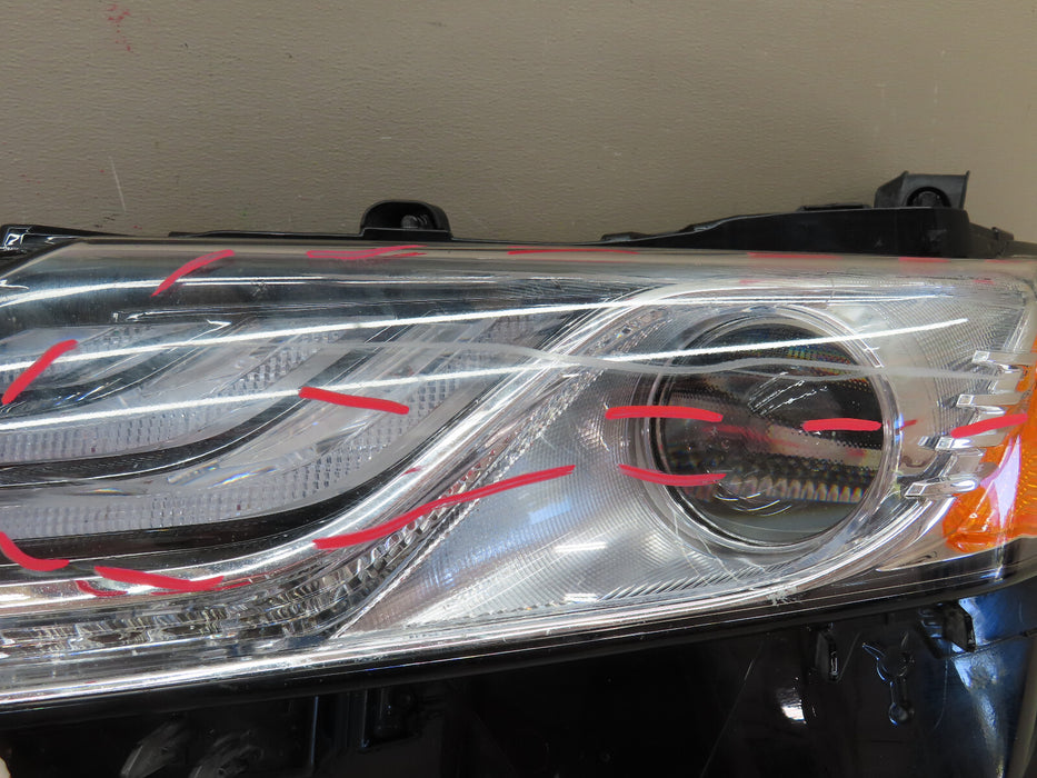2018-2024 TOYOTA CAMRY LEFT DRIVER HEADLIGHT FULL LED OEM 0337