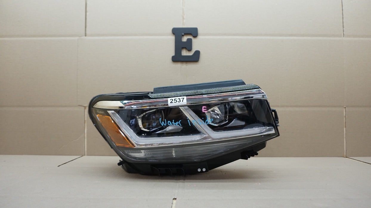 2020-2022 VOLKSWAGEN ATLAS FRONT RIGHT PASSENGERS SIDE LED HEADLIGHT OEM