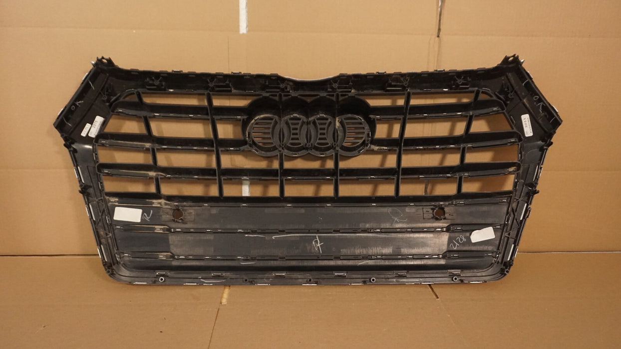 2018-2020 AUDI Q5 S-LINE FRONT BUMPER RADIATOR GRILLE GRILL 80A853651C OEM