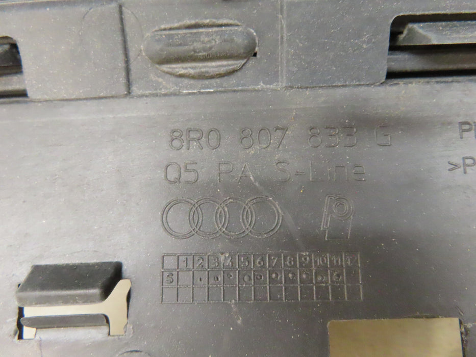 2013-2017 AUDI Q5 S-LINE REAR BUMPER COVER OEM 8R0807511