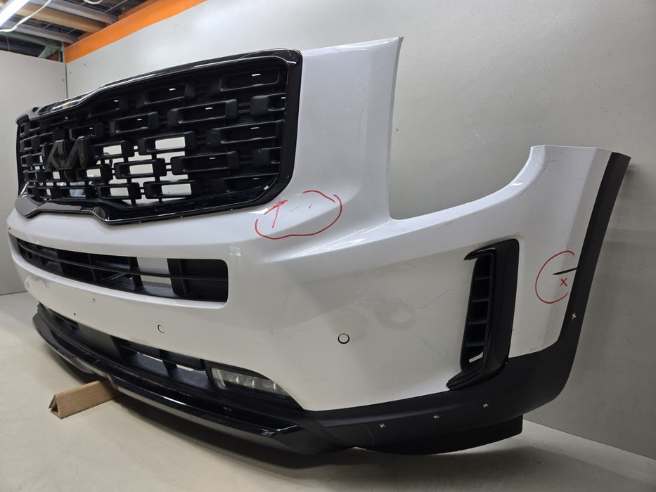 2020 2021 2022 KIA TELLURIDE FRONT COMPLETE BUMPER COVER OEM