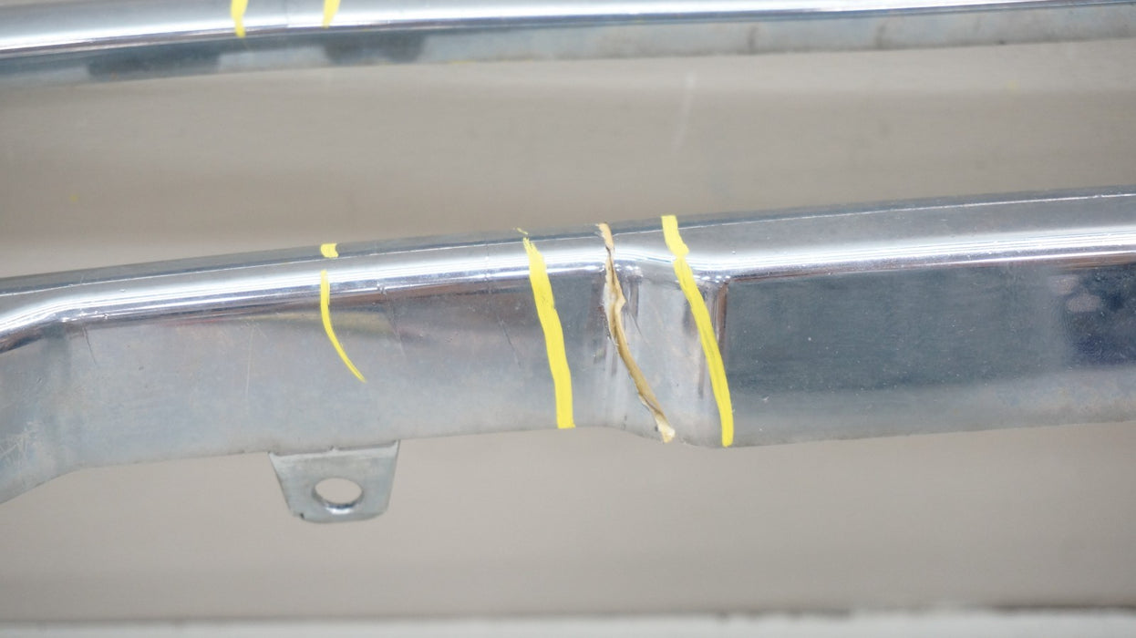 2013-2015 MERCEDES-BENZ GLK CLASS FRONT LOWER BUMPER CHROME TRIM OEM