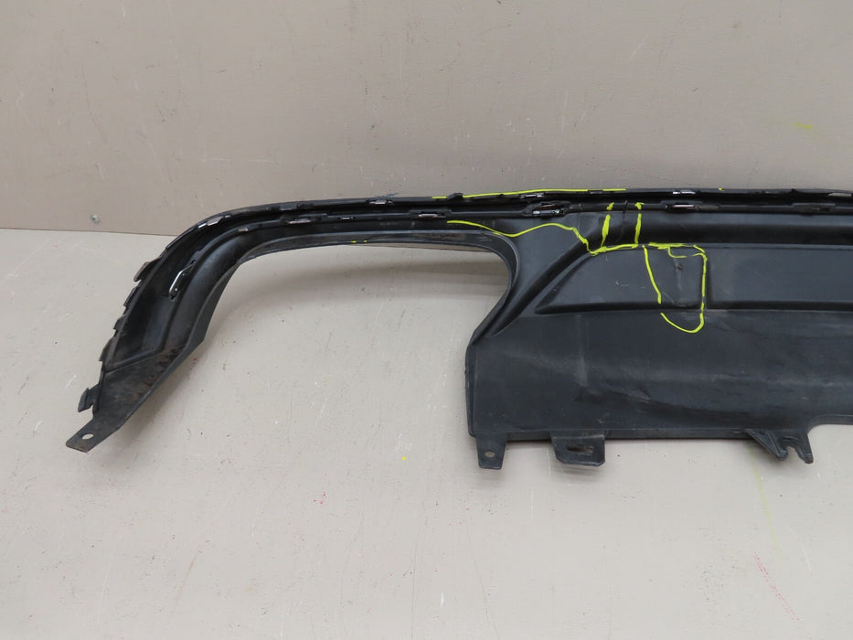 2017-2018 AUDI A4 AVANT S-LINE WAGON REAR LOWER BUMPER VALANCE OEM 8W0807521S