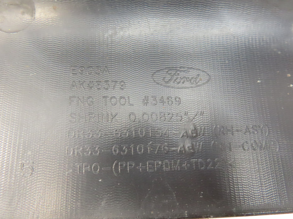2010-2014 FORD MUSTANG RIGHT PASSENGER SIDE ROCKER PANEL OEM ---%--((()