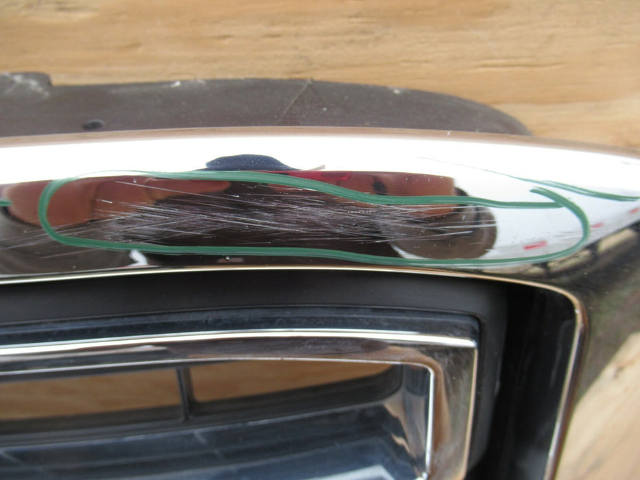 2015 - 2018 GMC YUKON FRONT RADIATOR COVER GRILL GRILLE PANEL CHROME PLASTIC OEM