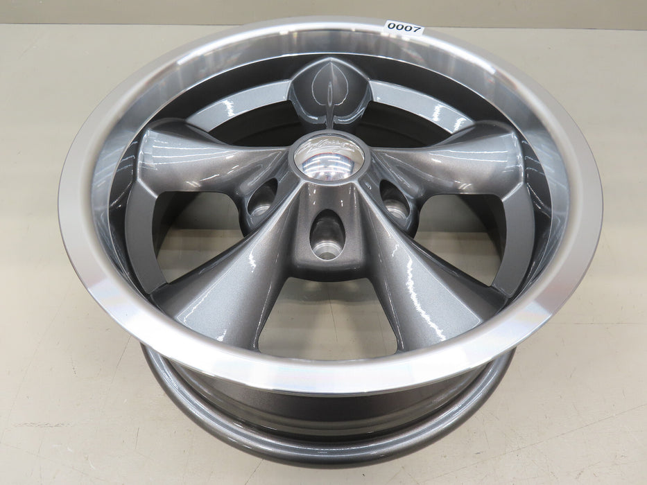 BOYD CODDINGTON WHEELS BC1-5661325G 15X6 GUNMETAL&MACHINED LIP RIM (P)