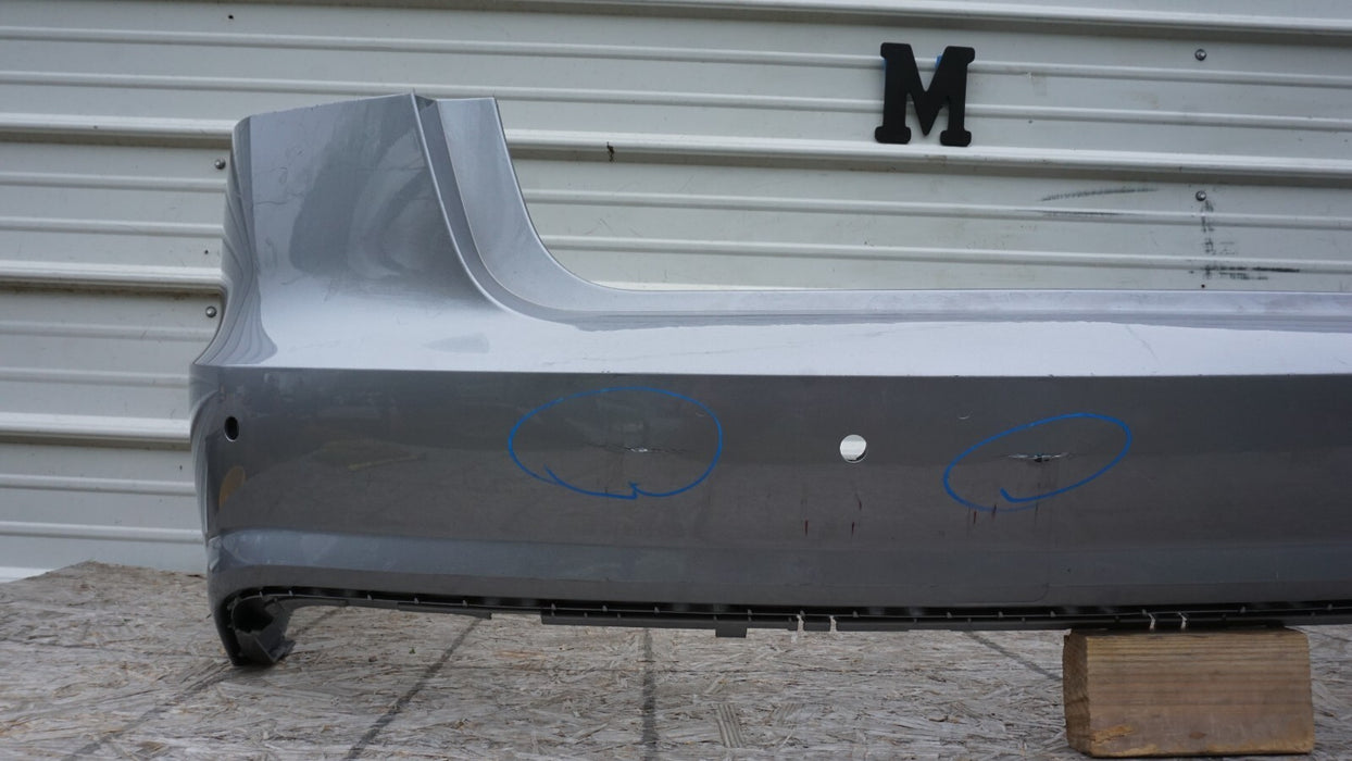 2017-2019 AUDI A4 S4 B9 S-LINE REAR BUMPER COVER OEM 17 18 19