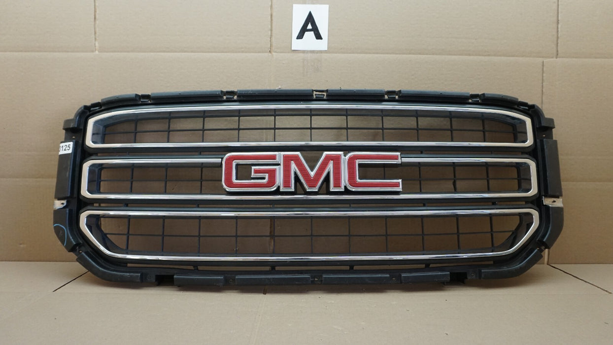 2015 - 2018 GMC YUKON FRONT BUMPER UPPER CENTER EXTERIOR GRILLE GRILL TRIM OEM