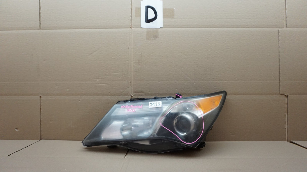 2007-2009 ACURA MDX FRONT LEFT DRIVERS SIDE HEADLIGHT XENON OEM 07 08 09