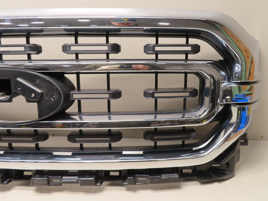 2021 2022 FORD F150 XLT FRONT GRILLE GRILL W/O EMBLEM OEM