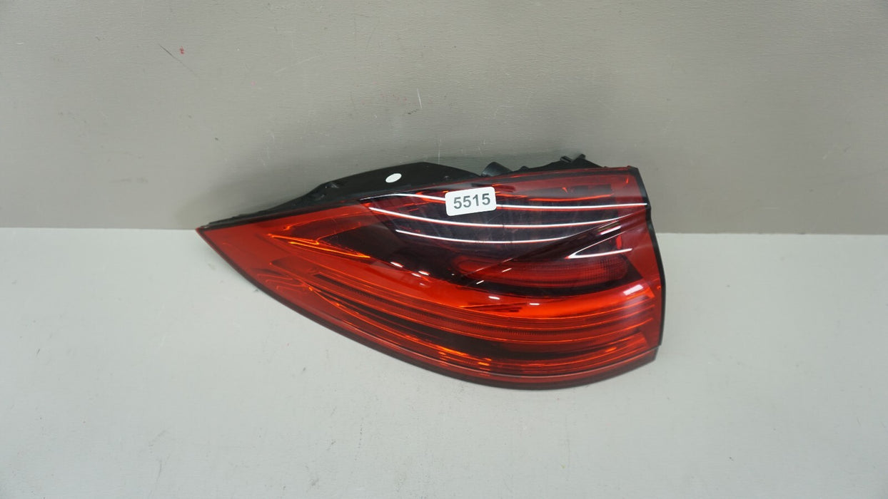 2015-2017 PORSCHE CAYENNE REAR LEFT DRIVER SIDE OUTER TAIL LIGHT OEM 7P5945207R
