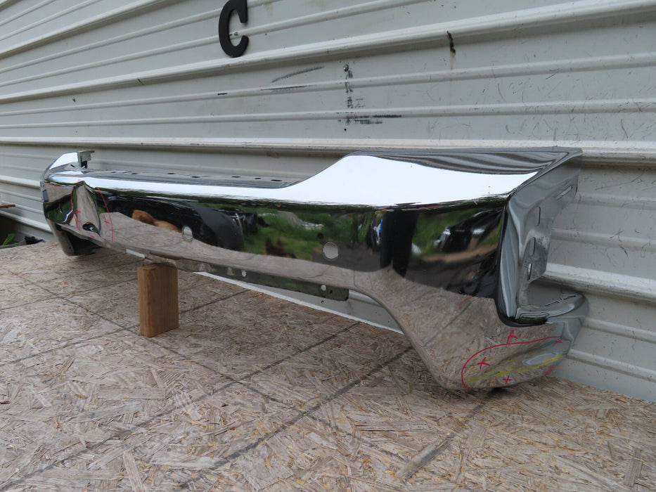 2019 2020 2021 CHEVROLET SILVERADO 1500 FRONT CHROME BUMPER OEM