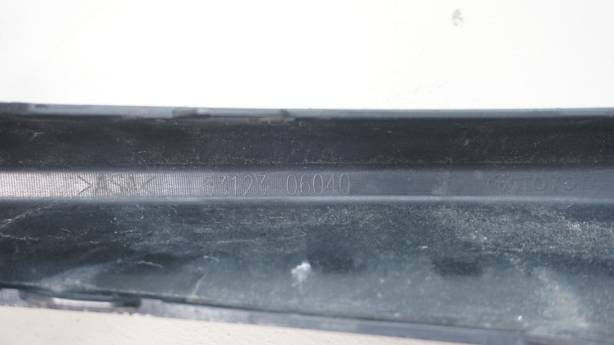 2018-2020 TOYOTA CAMRY FRONT LOWER GRILLE TRIM MOLDING 53123-06040 OEM 18 19 20