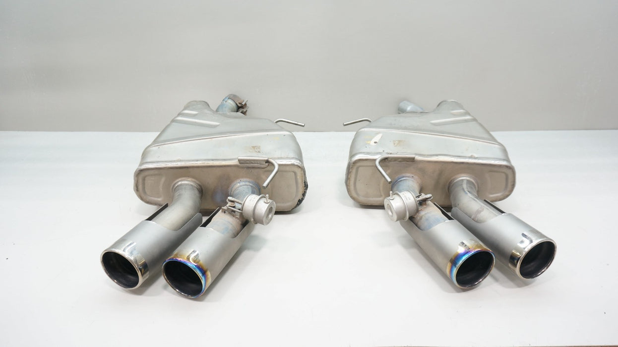 2017-2020 JAGUAR F-TYPE SVR TITANIUM VALVED EXHAUST SET OEM