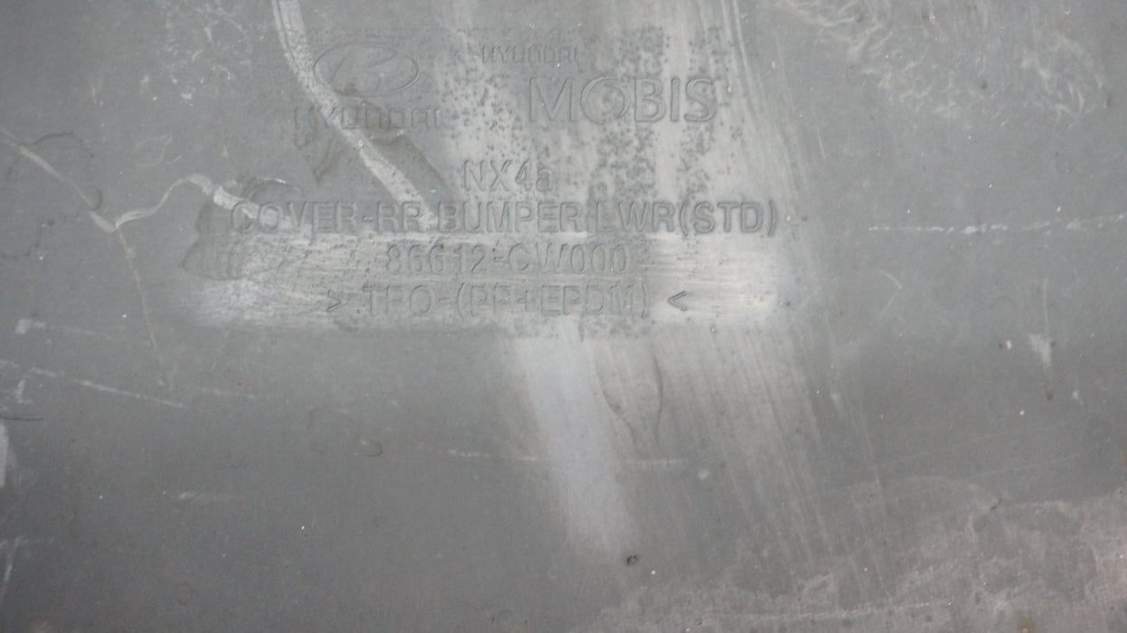 2022-2023 HYUNDAI TUCSON REAR BUMPER COVER PANEL OEM 86612CW000