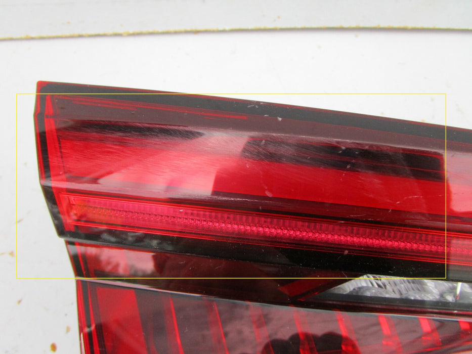17 18 19 AUDI A5 S5 LEFT REAR INNER TAILLIGHT TAILLAMP OEM
