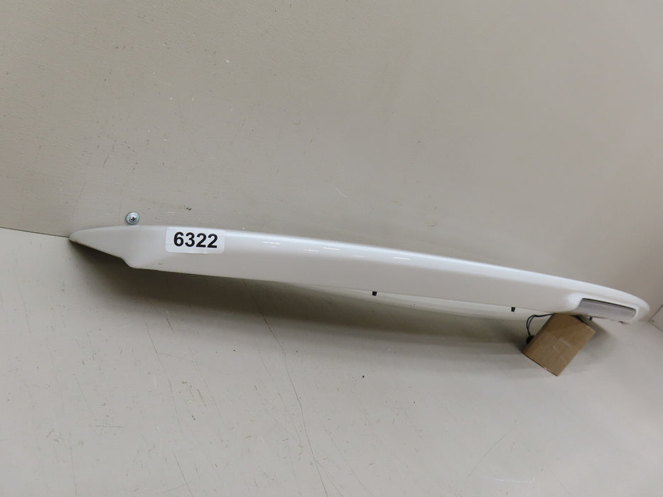 2012-2014 SUBARU LEGACY REAR WHITE TRUNK SPOILER OEM E721SAJ010
