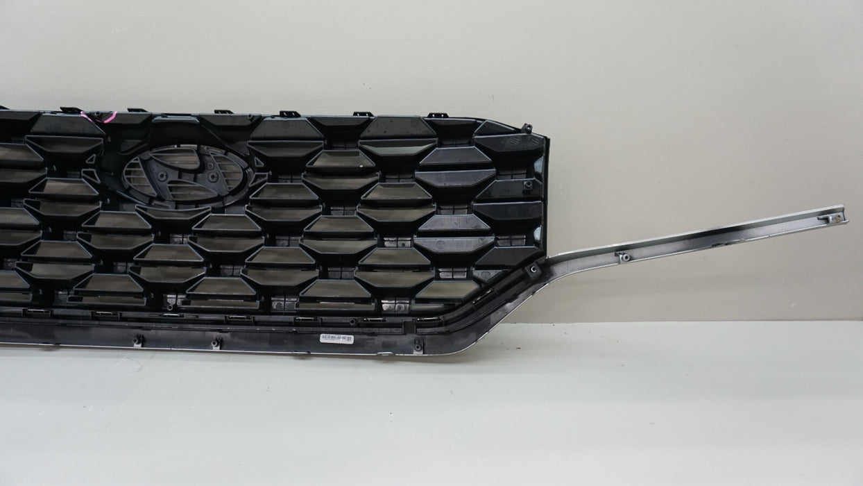 2021-2022 HYUNDAI SANTA FE FRONT UPPER MAIN GRILLE W/ TRIM 86569-S2500 OEM