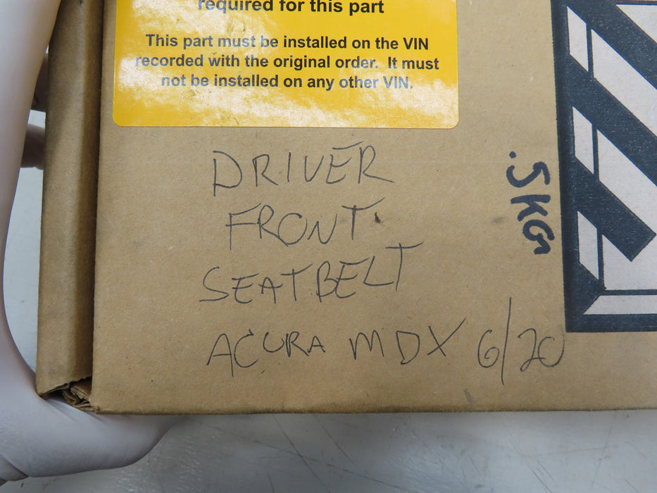 2014-2020 ACURA MDX INTERIOR FRONT LEFT DRIVER SIDE SEATBELT OEM