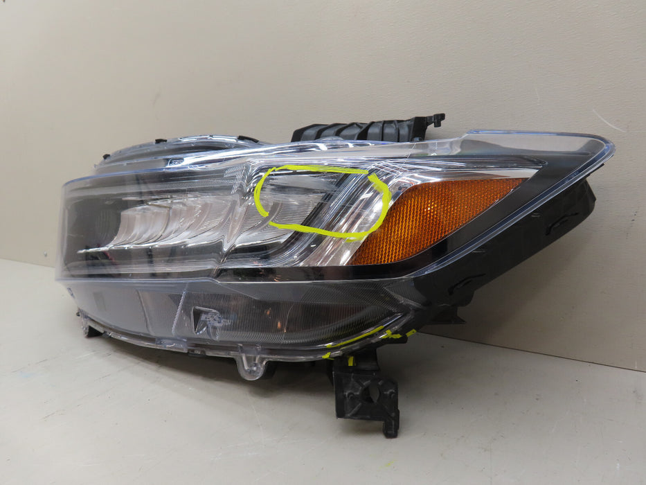 2018-2020 HONDA ACCORD FRONT LEFT DRIVER SIDE HEADLIGHT FULL LED OEM