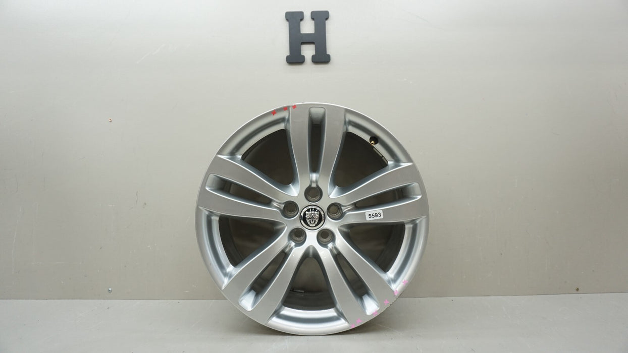 2010-2019 JAGUAR XJ REAR WHEEL RIM 10 SPOKE 19X10 19" W/ CAP OEM BW9M-1007-KA
