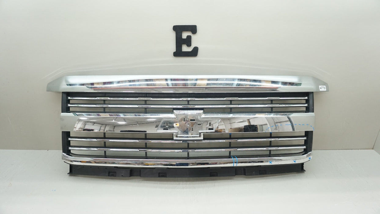 2015-2019 CHEVROLET SILVERADO 2500 3500 FRONT GRILLE OEM 22796386