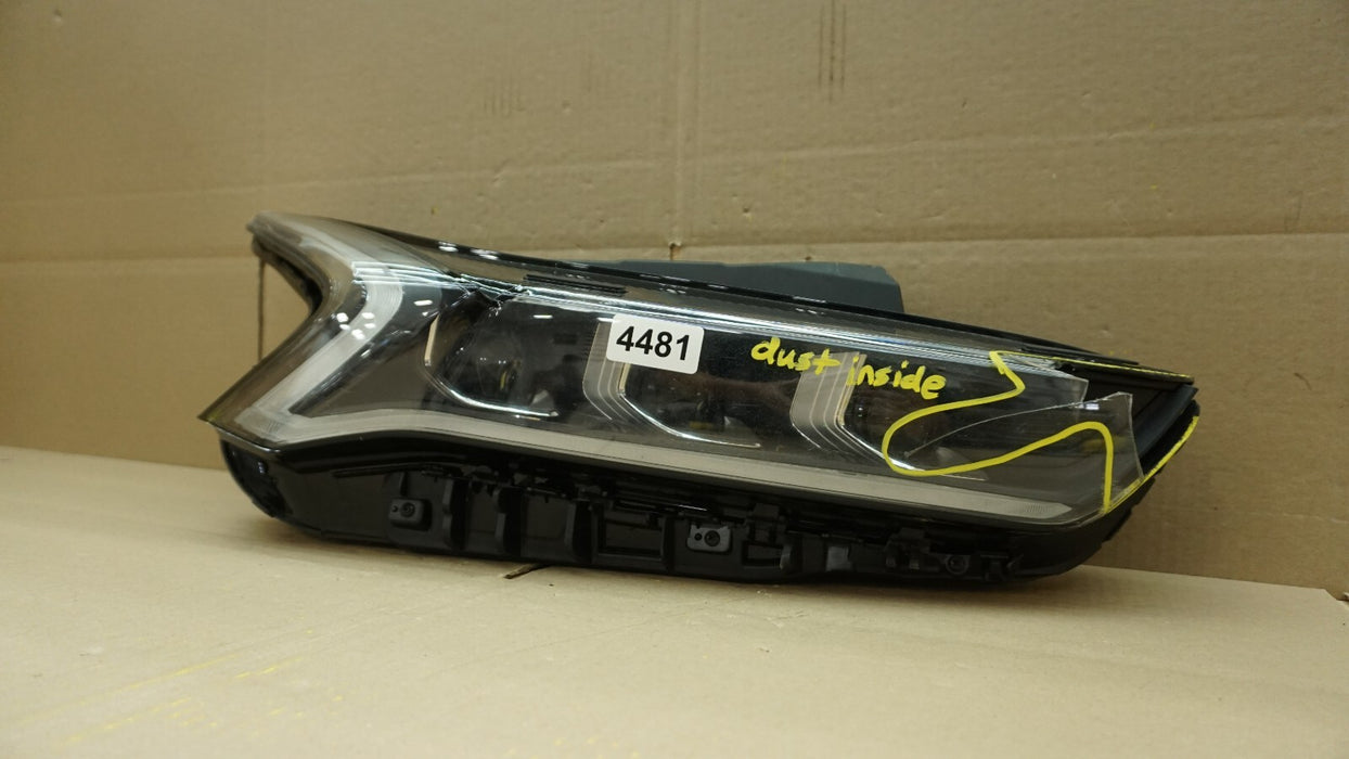 2O21-2022 KIA K5 HID FRONT RIGHT PASSENGER SIDE HEADLIGHT LED OEM 21 22