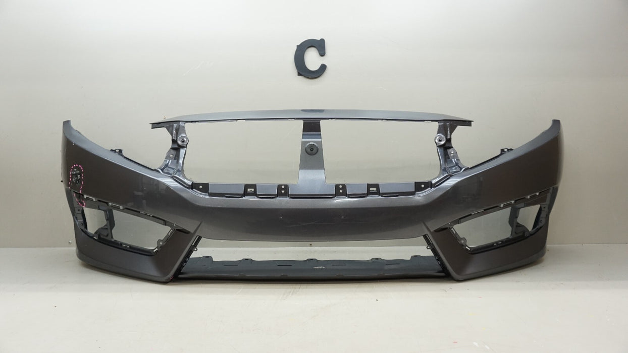 2016-2018 HONDA CIVIC EX LX TOURING SEDAN FRONT BUMPER COVER OEM 71101-TEX-Y0