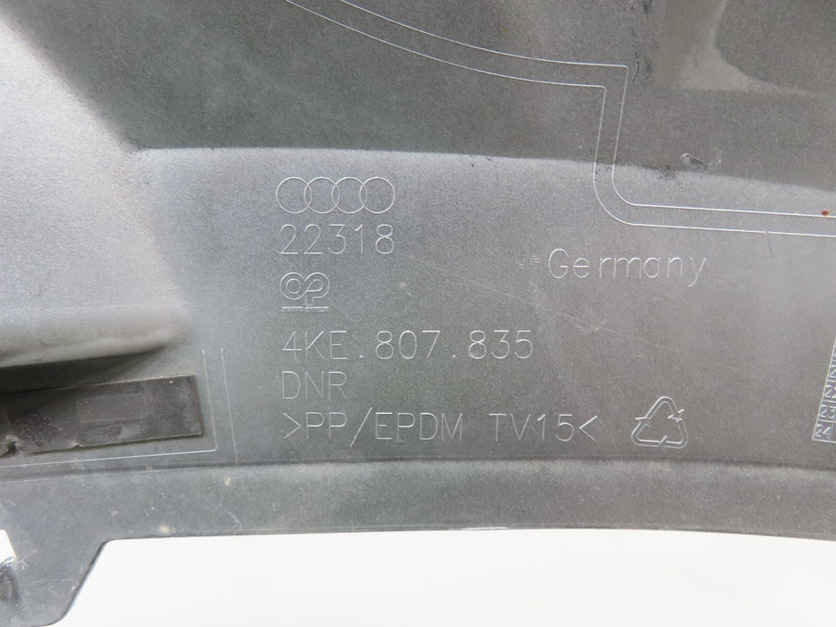 2019-2021 AUDI E-TRON QUATTRO REAR LOWER BUMPER VALANCE COVER OEM 4KE807835
