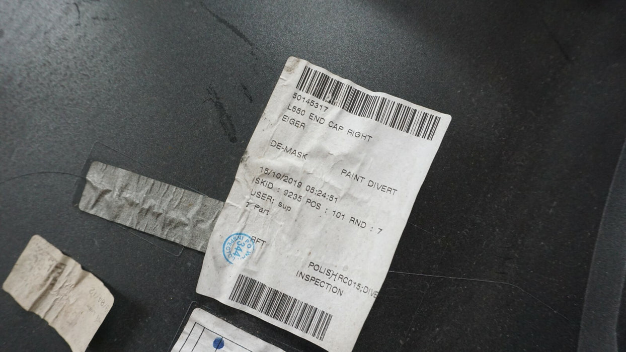 2015-2019 LAND ROVER DISCOVERY SPORT REAR PASSENGER SIDE BUMPER END CAP OEM