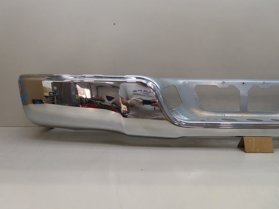 2007 2008 2009 2010 2011 2012 2013 TOYOTA TUNDRA REAR BUMPER CHROME METAL OEM