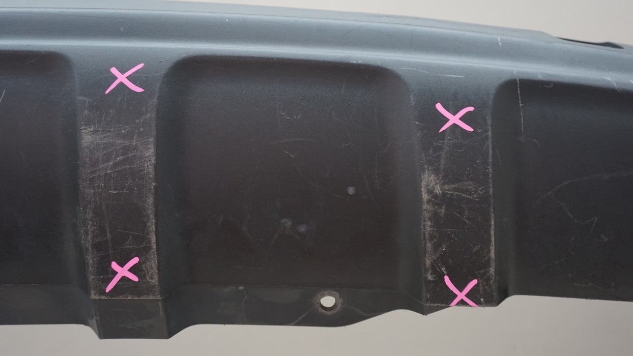 2017-2019 KIA SPORTAGE REAR LOWER BUMPER COVER VALANCE OEM 86612D9000