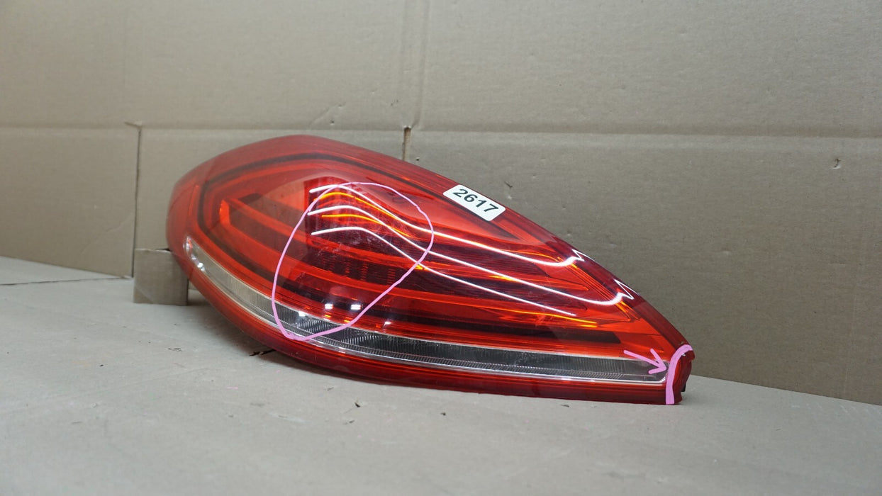 2010-2013 PORSCHE PANAMERA TURBO LH LEFT DRIVER SIDE TAIL LIGHT OEM