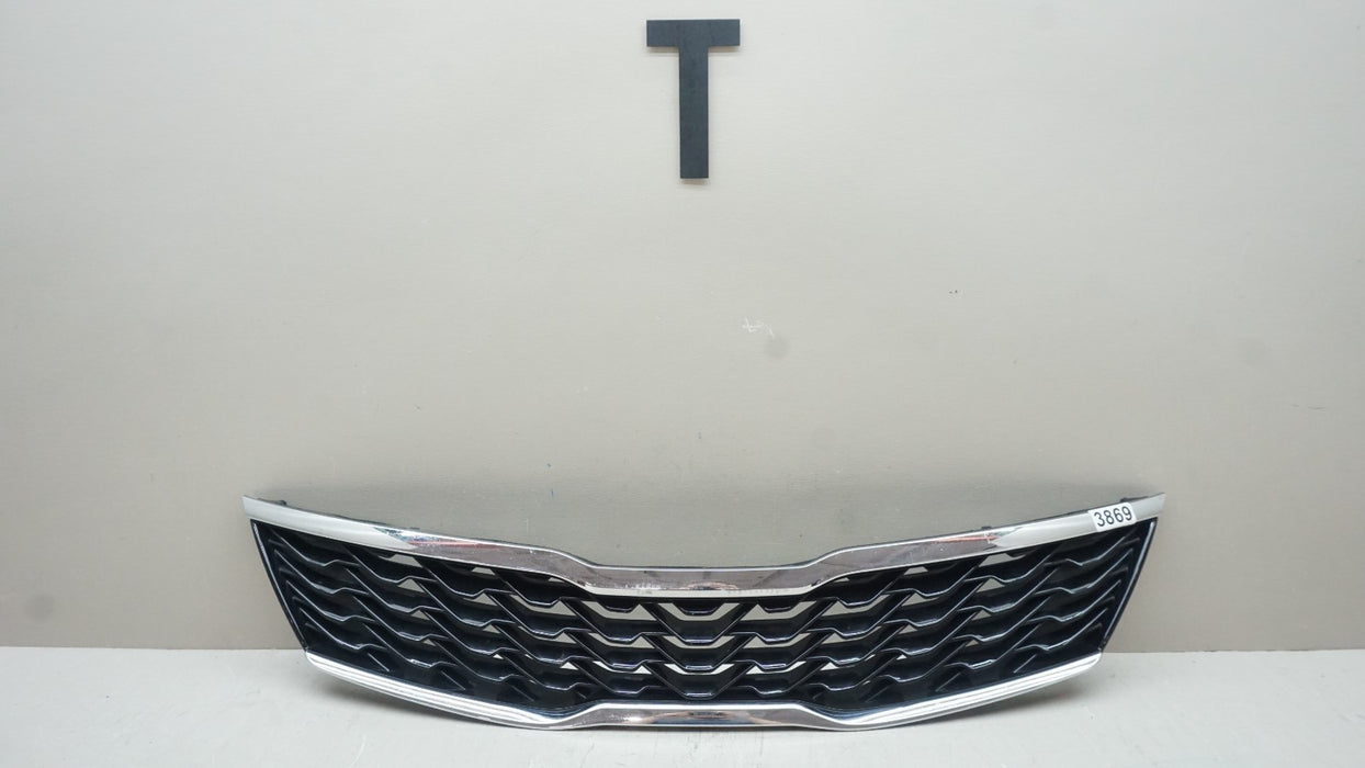 2019-2020 KIA OPTIMA FRONT UPPER BUMPER GRILLE OEM 86351-D5500
