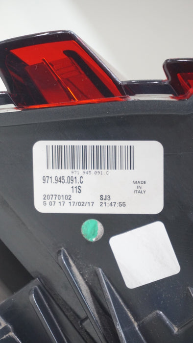 2017-2019 PORSCHE PANAMERA REAR LEFT DRIVER SIDE TAIL LIGHT OEM 971945091C