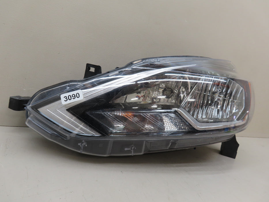 2016-2019 NISSAN SENTRA FRONT LEFT DRIVER SIDE HEADLIGHT LIGHT LAMP HALOGEN OEM