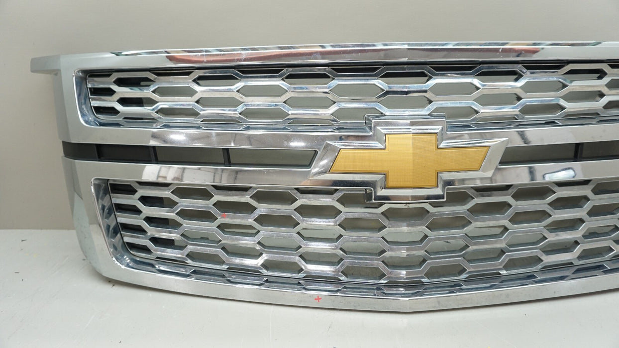 2015-2020 CHEVROLET TAHOE FRONT UPPER RADIATOR GRILLE GRILL OEM 2344094