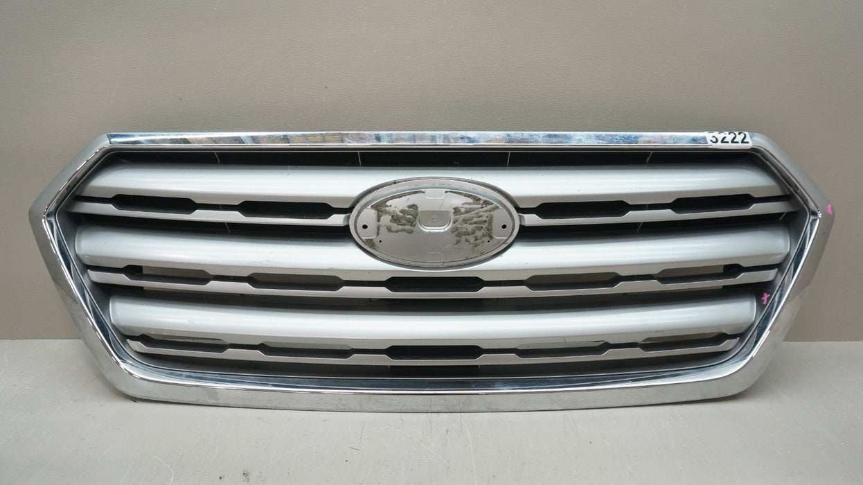 2015-2017 SUBARU OUTBACK FRONT GRILLE GRILL CHROME MOLDING OEM 91121AL05A