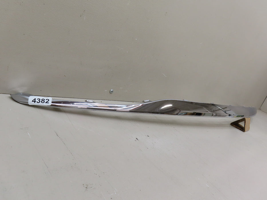 2024 CHEVROLET EQUINOX REAR BUMPER FASCIA TRIM MOLDING CHROME OEM 23218672