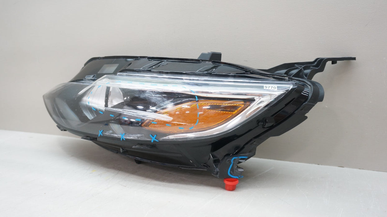 2019-2024 CHEVROLET MALIBU FRONT LEFT DRIVER SIDE HALOGEN HEADLIGHT OEM 84680167