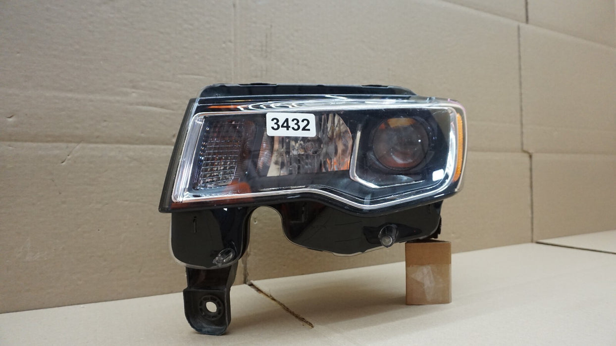 2017-2021 JEEP GRAND CHEROKEE FRONT LEFT DRIVER SIDE HEADLIGHT 17 18 19 20 21